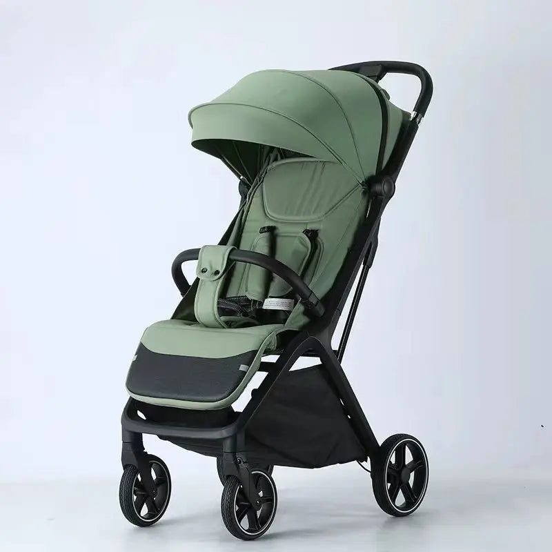 Poussette Pliante Bébé Portable – Compacte & Idéale Voyage Avion