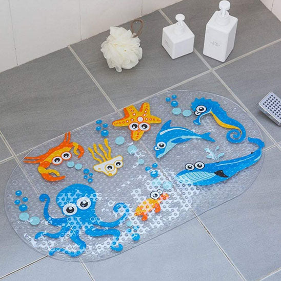 Tapis de baignoire bébé, antidérapant, sécurité bain bébé, accessoire baignoire.