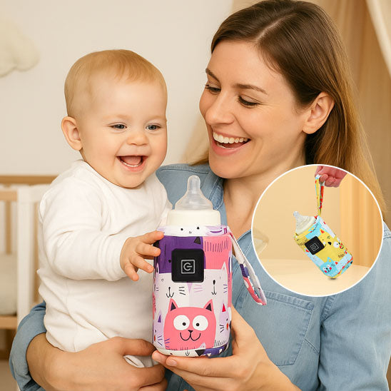 Chauffe-Biberon Portable Rechargeable – L’Innovation au Service des Parents