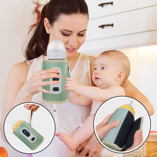 Chauffe-Biberon Portable USB – Le Compagnon Idéal des Parents Nomades