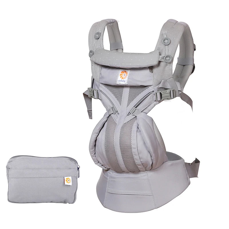 Porte-bébé Respirant & Ergonomique – Le Compagnon Idéal des Parents Actifs