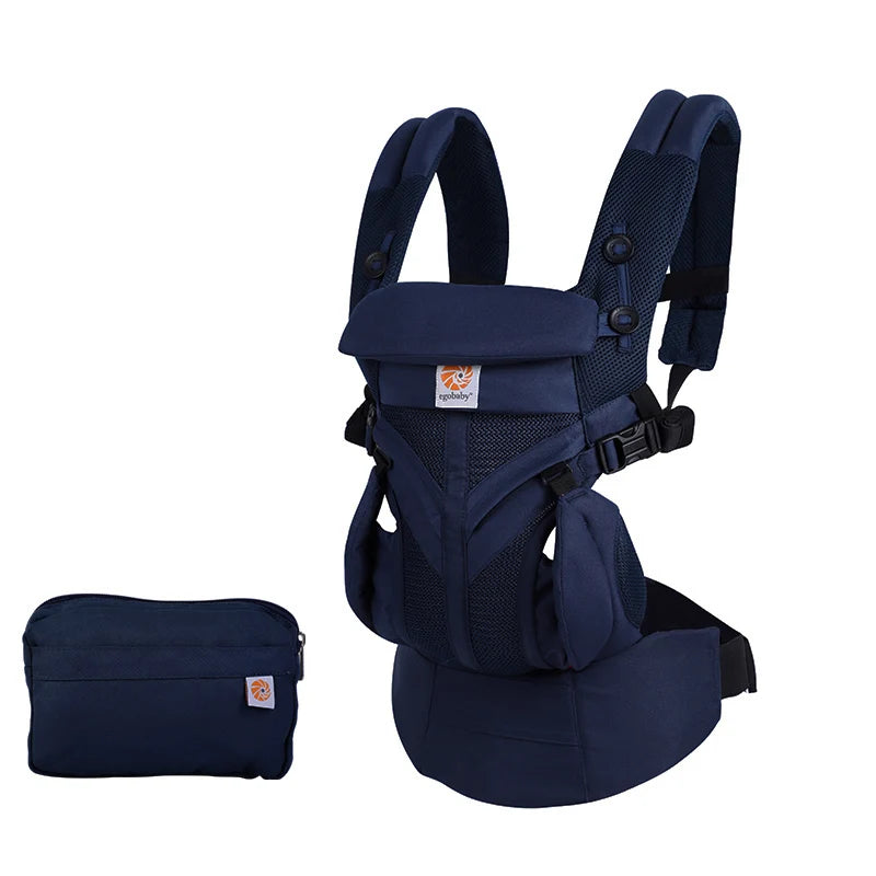 Porte-bébé Respirant & Ergonomique – Le Compagnon Idéal des Parents Actifs