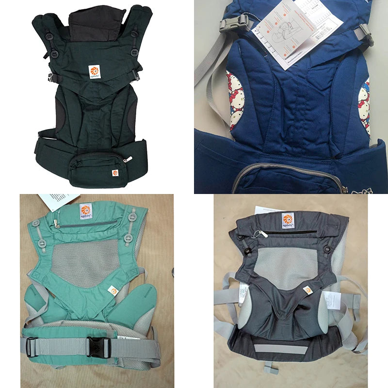 Porte-bébé Respirant & Ergonomique – Le Compagnon Idéal des Parents Actifs