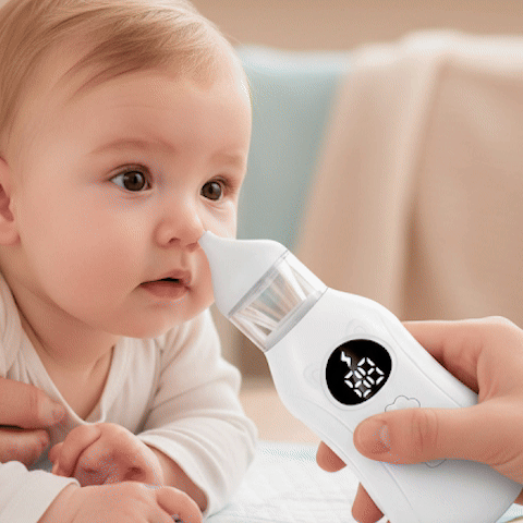 Aspirateur Nasal électrique pour bébé, à faible bruit, nettoyeur de nez Rechargeable, dissolvant de Mucus pour nourrissons