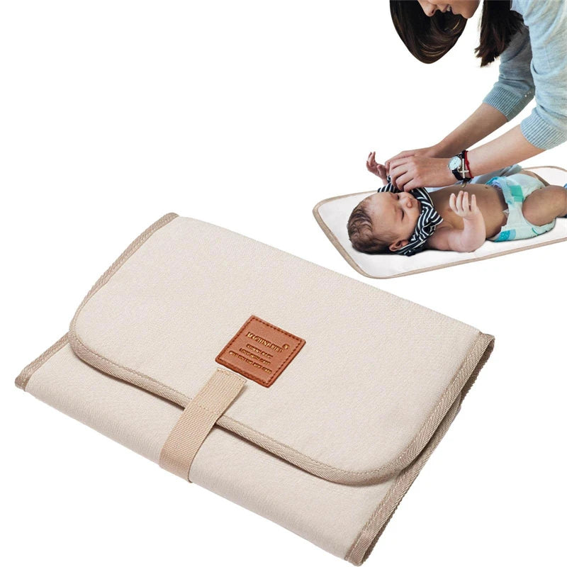Coussin à Langer Pliable et Imperméable – Confort et Praticité pour Nouveau-né