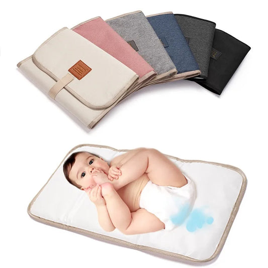 Coussin à Langer Pliable et Imperméable – Confort et Praticité pour Nouveau-né