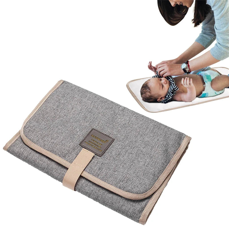 Coussin à Langer Pliable et Imperméable – Confort et Praticité pour Nouveau-né