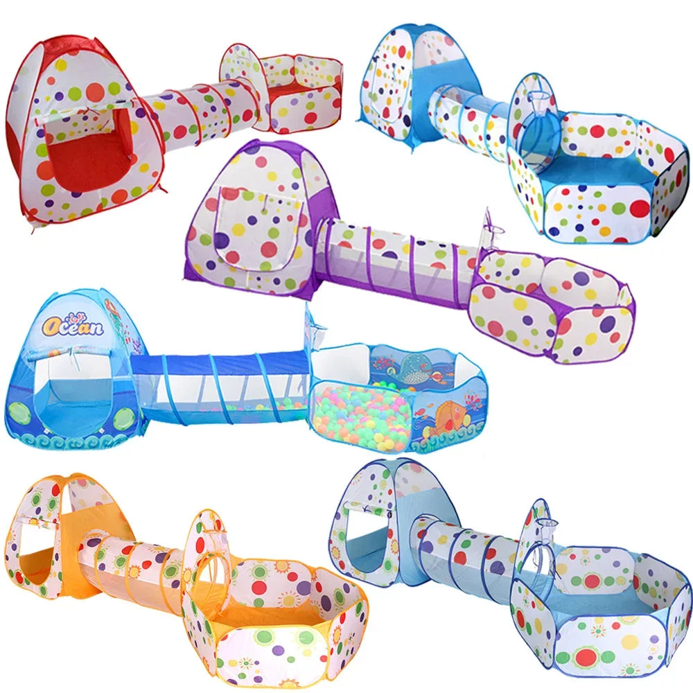 Piscine à Balles Portable pour Enfants – Tente de Jeu Pliable & Sécurisée