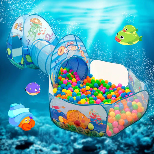 Piscine à Balles Portable pour Enfants – Tente de Jeu Pliable & Sécurisée