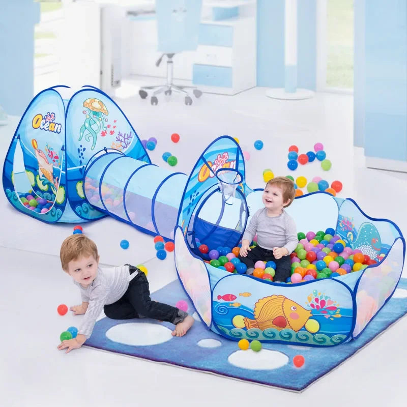 Piscine à Balles Portable pour Enfants – Tente de Jeu Pliable & Sécurisée
