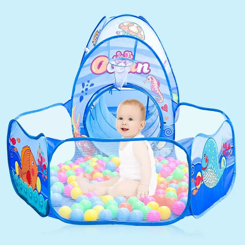 Piscine à Balles Portable pour Enfants – Tente de Jeu Pliable & Sécurisée