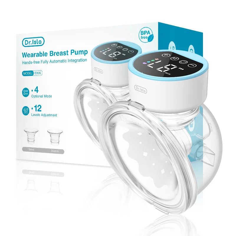 Tire-lait Électrique Portable – Silencieux, Confortable et Mains Libres