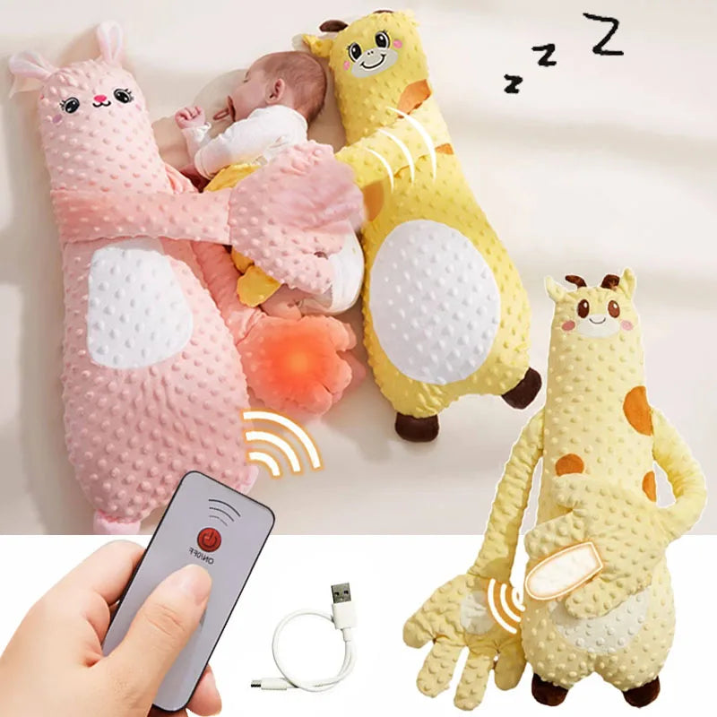 Poupée de Caresse pour Sommeil Bébé – Télécommande et Douceur Absolue