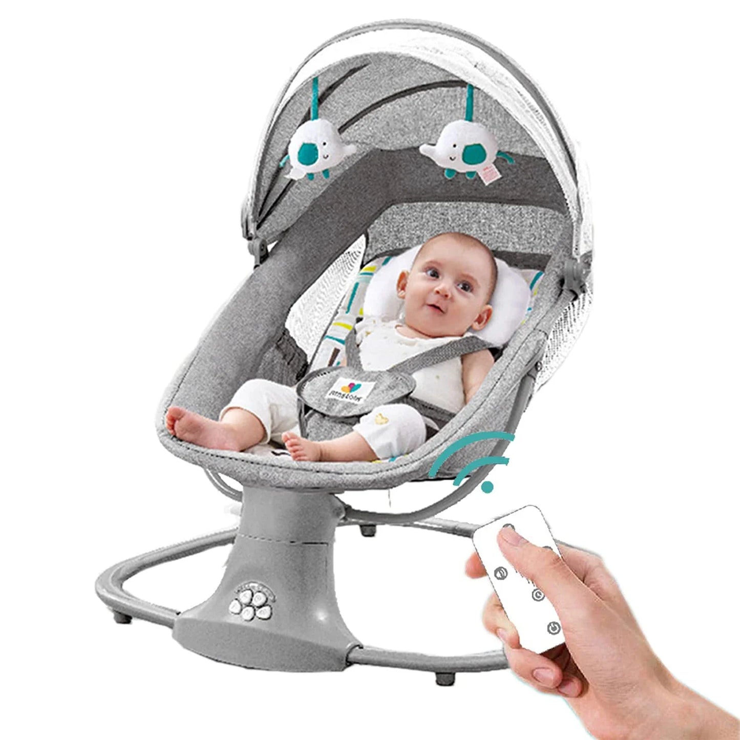Berceau Électrique Bébé – Chaise à Bascule Confort Nouveau-Né