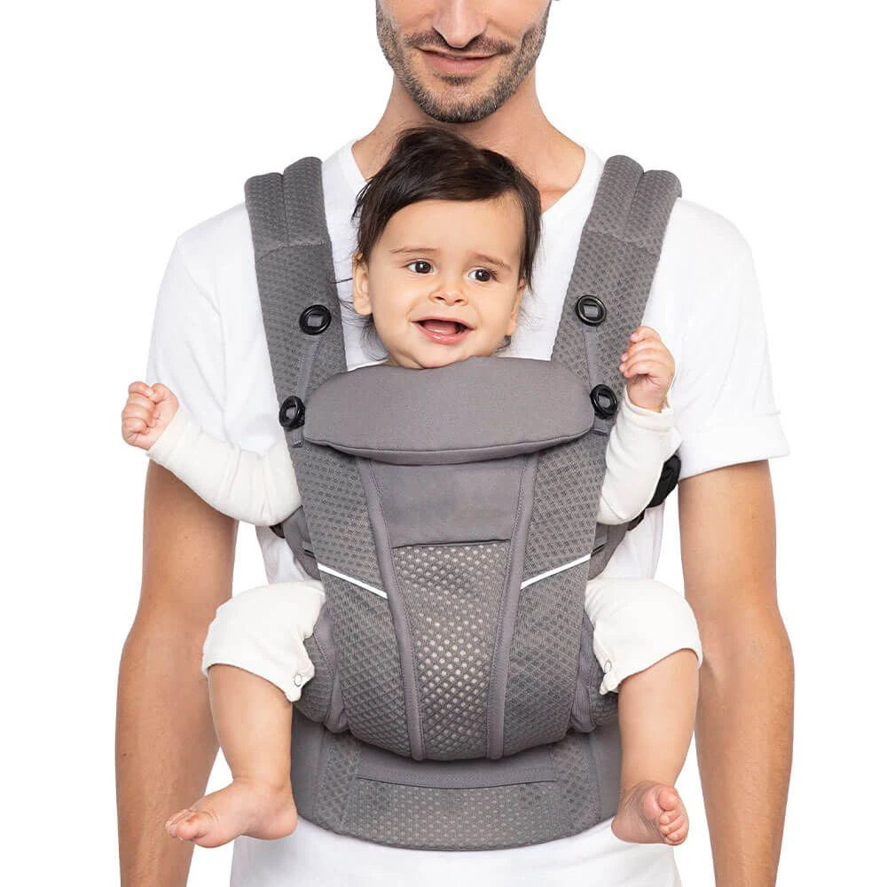 Porte-bébé Respirant & Ergonomique – Le Compagnon Idéal des Parents Actifs