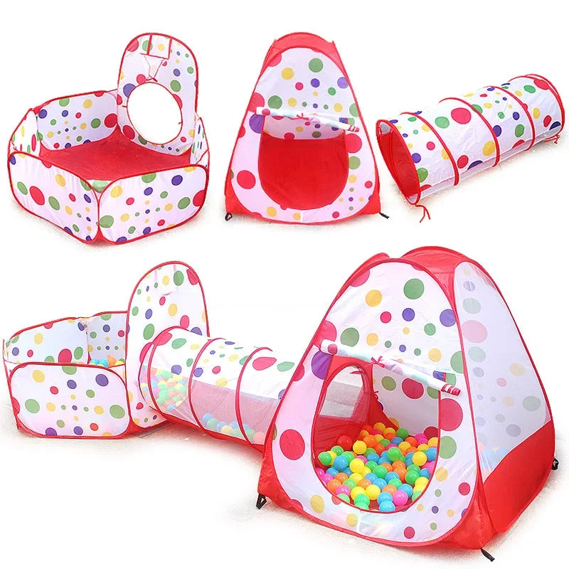 Piscine à Balles Portable pour Enfants – Tente de Jeu Pliable & Sécurisée