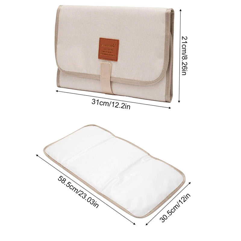 Coussin à Langer Pliable et Imperméable – Confort et Praticité pour Nouveau-né