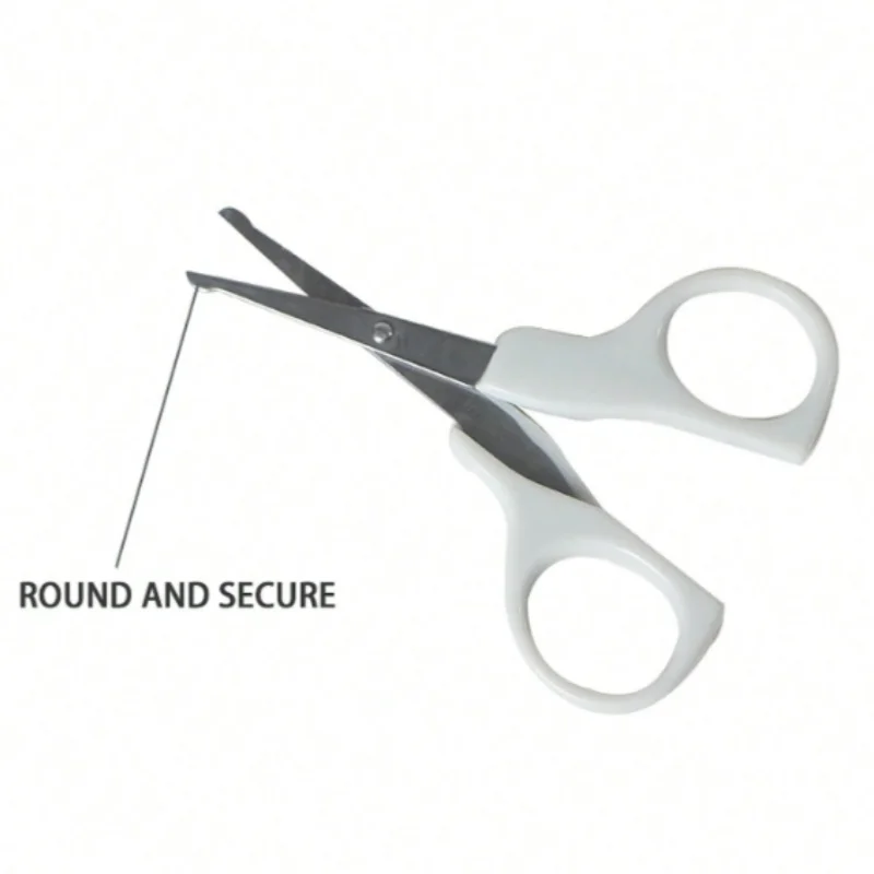 Kit de soins pour bébé inhalateur nasal six pièces Coupe-ongles lime brosse peigne ciseaux accessoires de nettoyage et de soins quotidiens pour bébé
