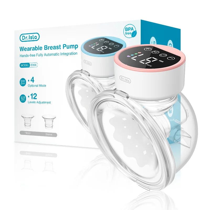 Tire-lait Électrique Portable – Silencieux, Confortable et Mains Libres