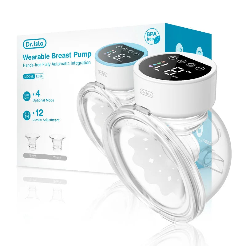 Tire-lait Électrique Portable – Silencieux, Confortable et Mains Libres