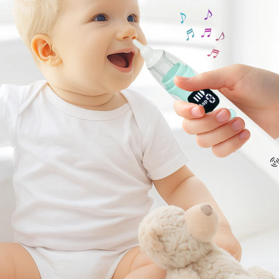Absorbeur nasal électrique silencieux pour bébé