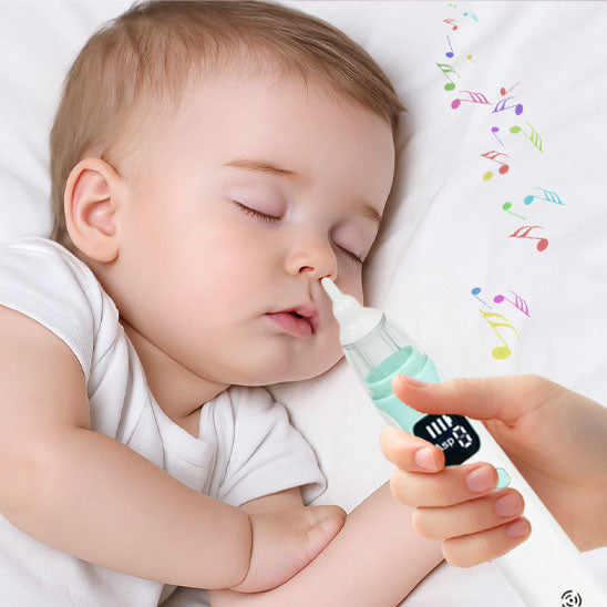 Absorbeur nasal électrique silencieux pour bébé