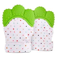 Gant de dentition en silicone