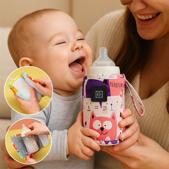 Chauffe-Biberon Portable Rechargeable – L’Innovation au Service des Parents