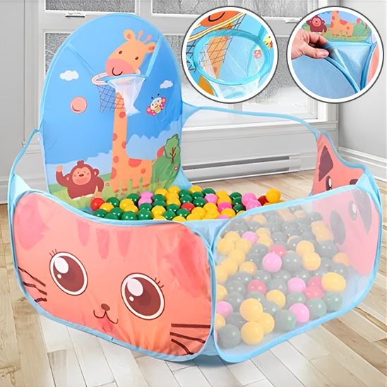 Piscine à balles bébé | Colorée Sécurisée